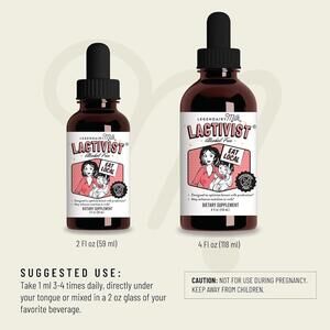 Legendairy Milk Lactivist Drops 2 Fl Oz (Exp. 5/2027)